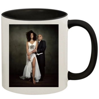 Teri Hatcher 11oz Colored Inner & Handle Mug