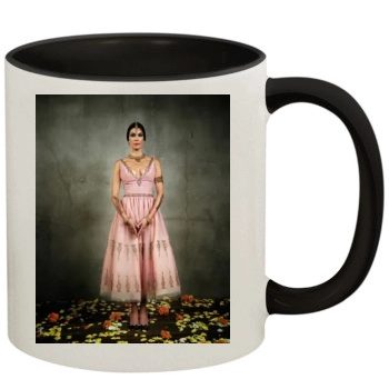 Teri Hatcher 11oz Colored Inner & Handle Mug