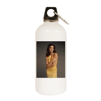 Teri Hatcher White Water Bottle With Carabiner