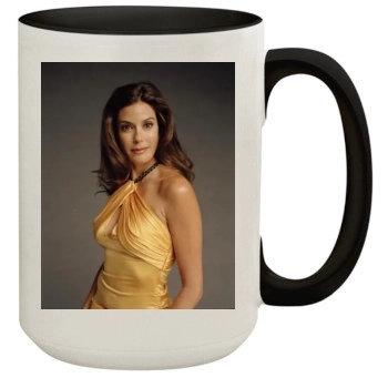 Teri Hatcher 15oz Colored Inner & Handle Mug