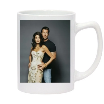 Teri Hatcher 14oz White Statesman Mug