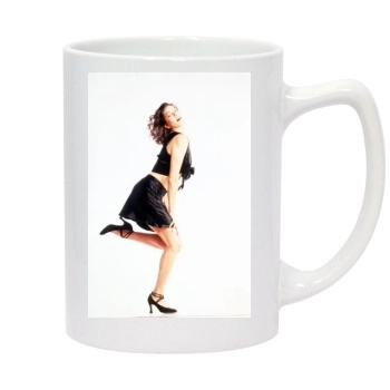 Teri Hatcher 14oz White Statesman Mug