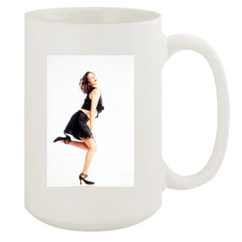 Teri Hatcher 15oz White Mug