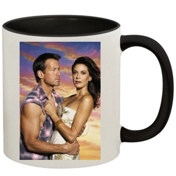 Teri Hatcher 11oz Colored Inner & Handle Mug