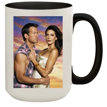 Teri Hatcher 15oz Colored Inner & Handle Mug