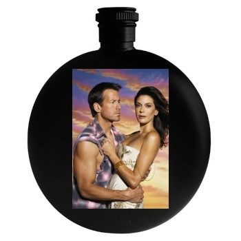 Teri Hatcher Round Flask