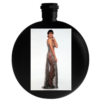 Teri Hatcher Round Flask