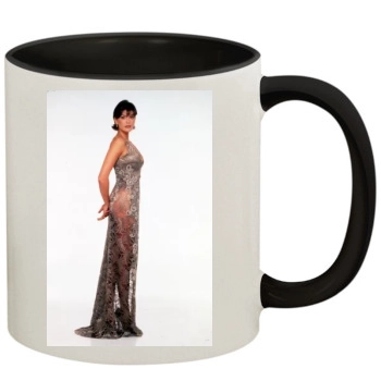 Teri Hatcher 11oz Colored Inner & Handle Mug