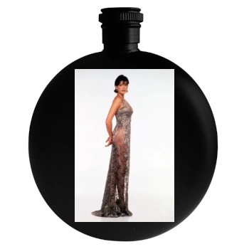 Teri Hatcher Round Flask