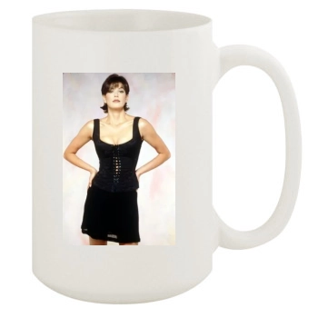 Teri Hatcher 15oz White Mug