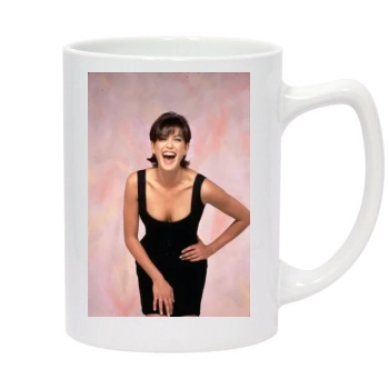 Teri Hatcher 14oz White Statesman Mug