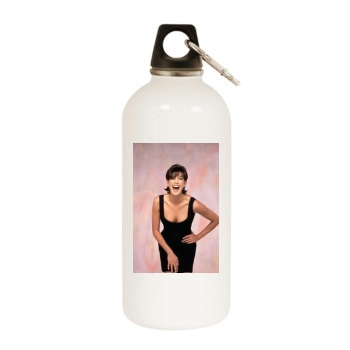 Teri Hatcher White Water Bottle With Carabiner