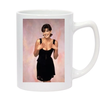 Teri Hatcher 14oz White Statesman Mug