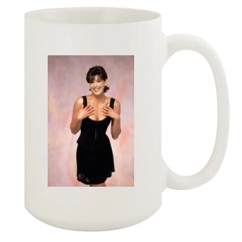 Teri Hatcher 15oz White Mug