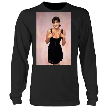 Teri Hatcher Men's Heavy Long Sleeve TShirt