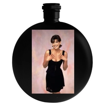 Teri Hatcher Round Flask