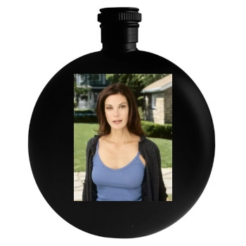 Teri Hatcher Round Flask