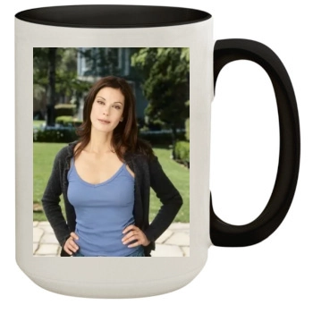 Teri Hatcher 15oz Colored Inner & Handle Mug