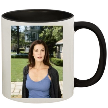 Teri Hatcher 11oz Colored Inner & Handle Mug