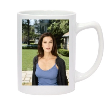 Teri Hatcher 14oz White Statesman Mug