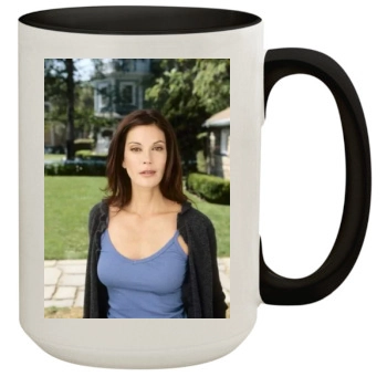 Teri Hatcher 15oz Colored Inner & Handle Mug