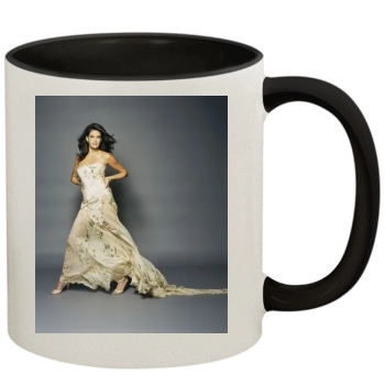 Teri Hatcher 11oz Colored Inner & Handle Mug