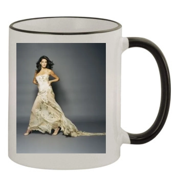 Teri Hatcher 11oz Colored Rim & Handle Mug