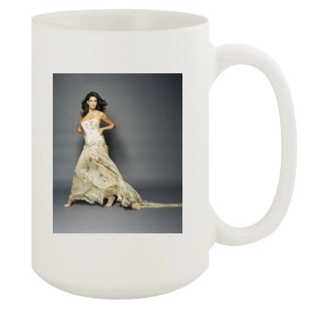 Teri Hatcher 15oz White Mug