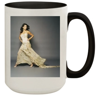 Teri Hatcher 15oz Colored Inner & Handle Mug