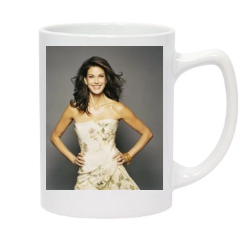 Teri Hatcher 14oz White Statesman Mug