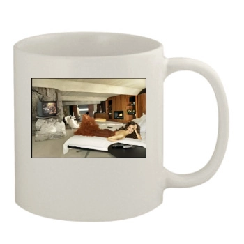 Teri Hatcher 11oz White Mug