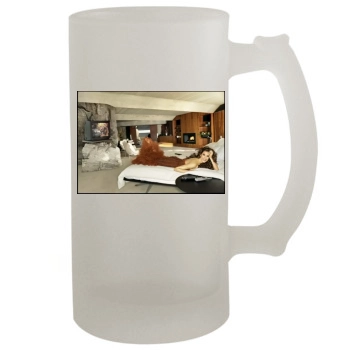 Teri Hatcher 16oz Frosted Beer Stein