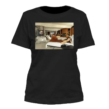 Teri Hatcher Women's Cut T-Shirt