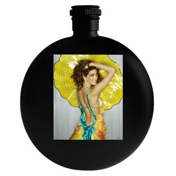 Teri Hatcher Round Flask