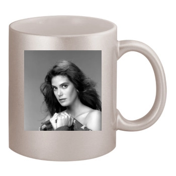 Teri Hatcher 11oz Metallic Silver Mug