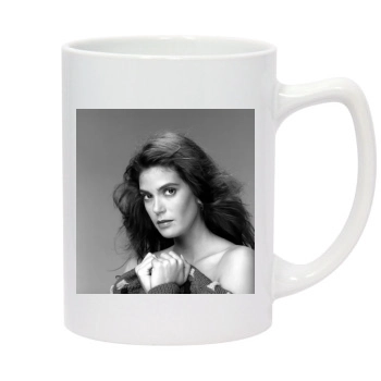 Teri Hatcher 14oz White Statesman Mug