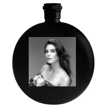 Teri Hatcher Round Flask