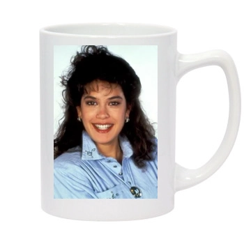 Teri Hatcher 14oz White Statesman Mug