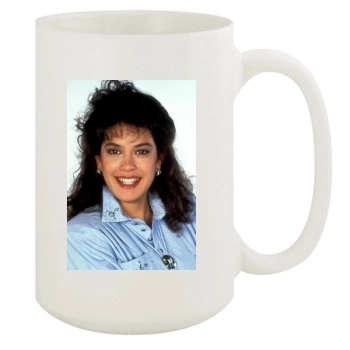 Teri Hatcher 15oz White Mug