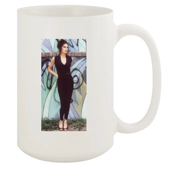 Teri Hatcher 15oz White Mug