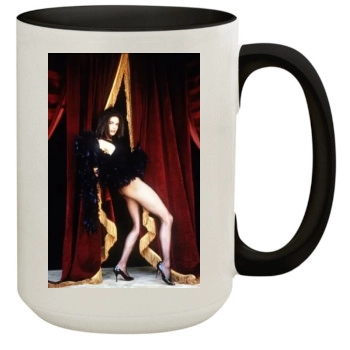 Teri Hatcher 15oz Colored Inner & Handle Mug