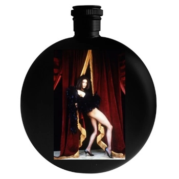 Teri Hatcher Round Flask