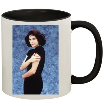 Teri Hatcher 11oz Colored Inner & Handle Mug