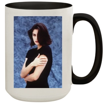 Teri Hatcher 15oz Colored Inner & Handle Mug