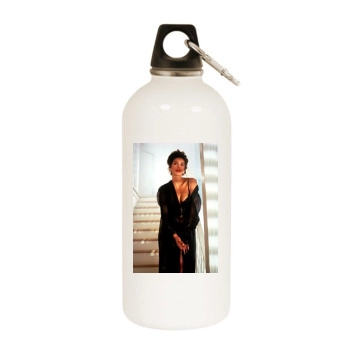 Teri Hatcher White Water Bottle With Carabiner