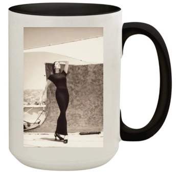 Teri Hatcher 15oz Colored Inner & Handle Mug