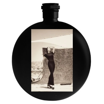 Teri Hatcher Round Flask