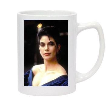 Teri Hatcher 14oz White Statesman Mug