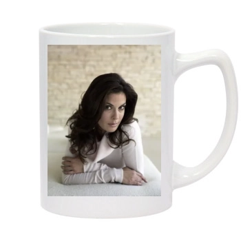 Teri Hatcher 14oz White Statesman Mug