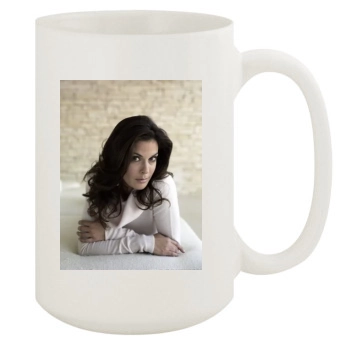 Teri Hatcher 15oz White Mug